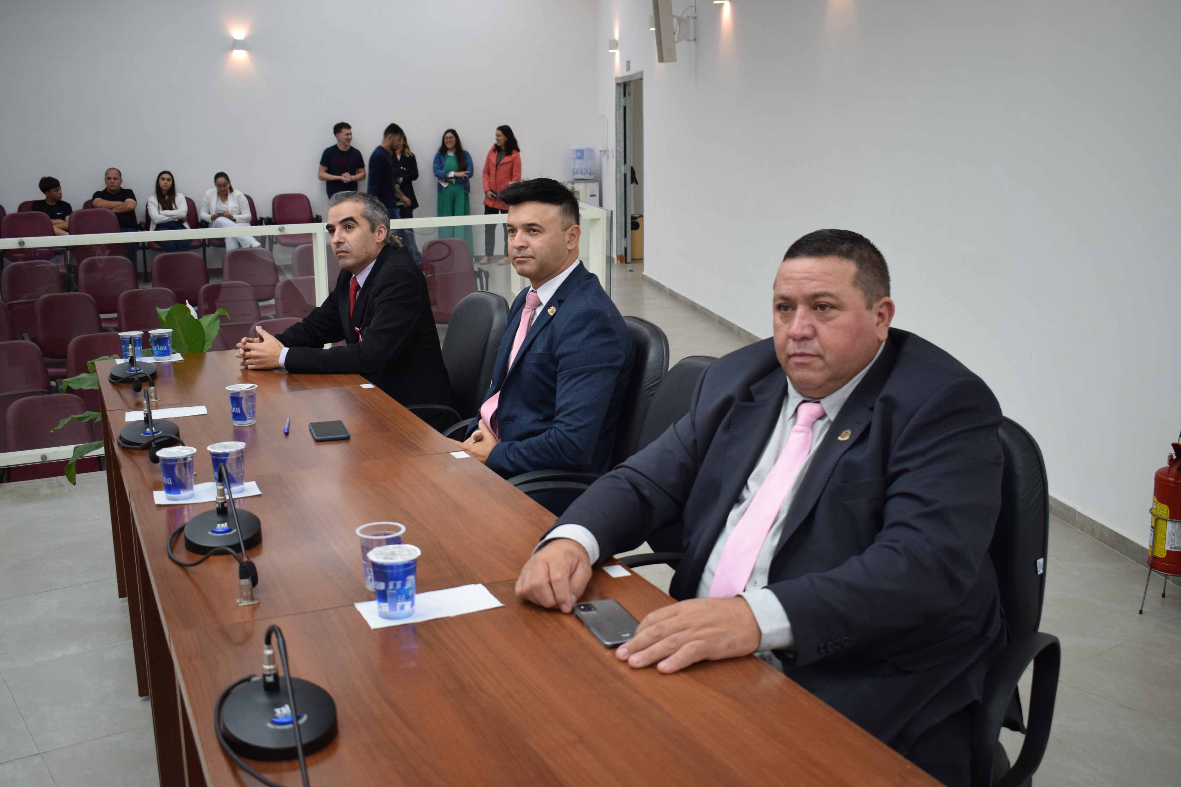 Homenagem aos atletas do município