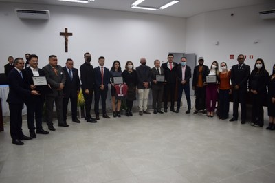 Entrega da distinção do Mérito Esportivo