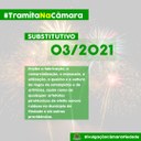 02/07/2021 - Substitutivo nº 03/2021 02/07/2021 - Substitutivo nº 03/2021