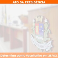 17/02/2022 - Ato da Presidência nº 03/2022