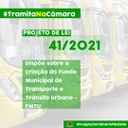 17/09/2021 - Projeto de lei nº 41/2021 17/09/2021 - Projeto de lei nº 41/2021