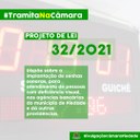 20/10/2021 - Projeto de Lei nº 32/2021 20/10/2021 - Projeto de Lei nº 32/2021