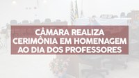 15/10/2021 - Homenagem ao dia dos professores