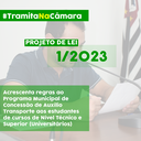 23/01/2023 - Projeto de Lei nº 1/2023 23/01/2023 - Projeto de Lei nº 1/2023
