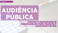 28/09/2021 - Audiência Pública de Metas Fiscais