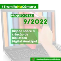 29/3/2022 - Projeto de Lei nº 9/2022