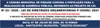 7/7/2020 - Audiência Pública da LDO para o exercício de 2021