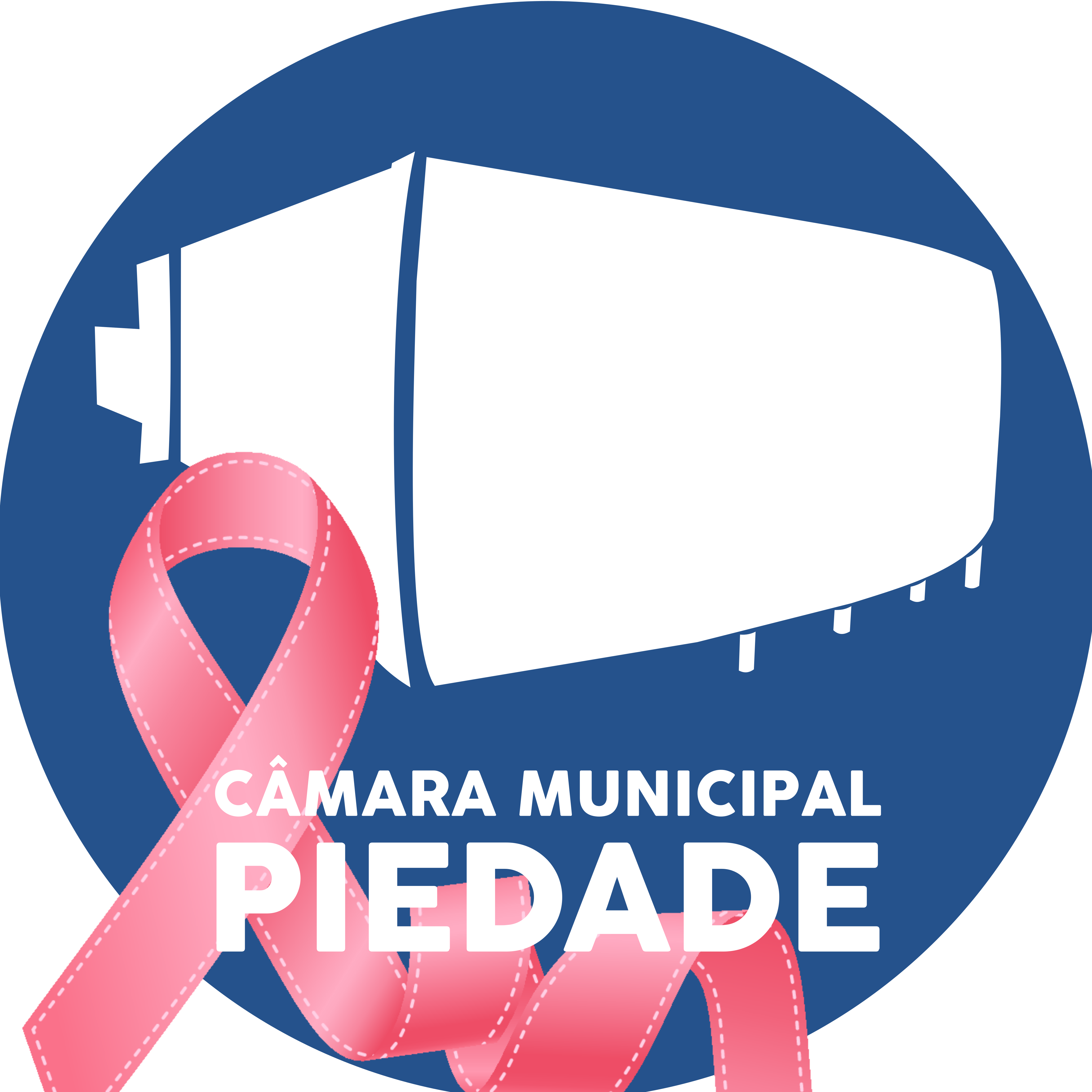 Câmara altera fotos de perfis oficiais em apoio à causa do Outubro Rosa.