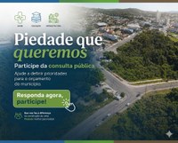 Câmara incentiva participação popular no futuro do município.