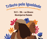 Câmara realizará cerimônia em homenagem ao Dia da Consciência Negra – “Tributo pela Igualdade” 