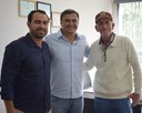 Câmara recebeu visita do deputado federal Maurício Neves.