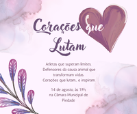 Corações que Lutam: Câmara prepara cerimônia para homenagear atletas e defensores da Causa Animal.