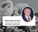 Nota de pesar pelo falecimento de Adauto Rolim de Góes, ex-vereador e ex-presidente da Câmara Municipal de Piedade. Nota de pesar pelo falecimento de Adauto Rolim de Góes, ex-vereador e ex-presidente da Câmara Municipal de Piedade.
