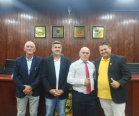Vereadores representaram a Câmara em evento festivo em Tapiraí.